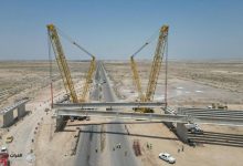 Photo of بالصور.. المباشرة بنصب الروافد الكونكريتية لجسور ميناء الفاو
