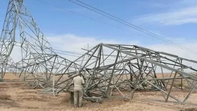 Photo of الديوانية… انقطاع الكهرباء على عفك والبدير بسبب سقوط أعمدة الطاقة